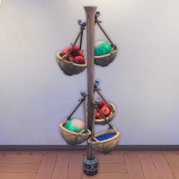 An in-game look at Maji Market Fruit Post.