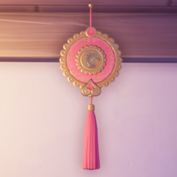 An in-game look at New Year Pink Ornament.