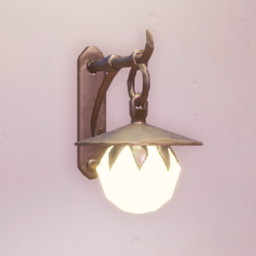 An in-game look at Homestead Wall Lamp.