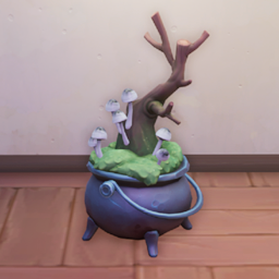 An in-game look at Moonstruck Fungi Planter.