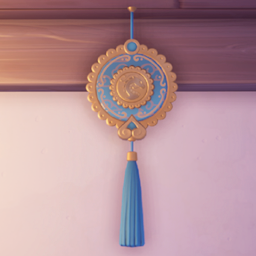 An in-game look at New Year Blue Ornament.