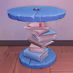 Makeshift Round End Table Shore Ingame.png