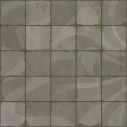 Sandstone Swirl Tile Floor.png