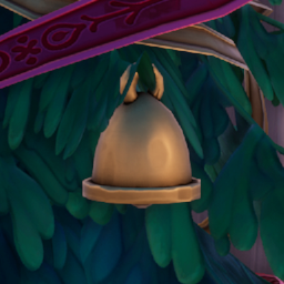 An in-game look at Winterlights Bell Ornament.