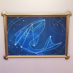 An in-game look at Ancient Fish Star Chart.