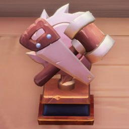 An in-game look at Bronze Furniture Making Trophy.