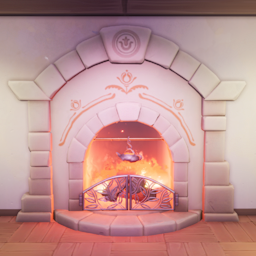 Fireplace Addon as seen from interior.