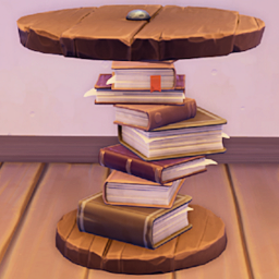 An in-game look at Makeshift Round End Table.