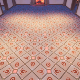 An in-game look at Foggy Majiri Tile Floor.