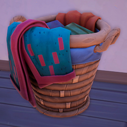 An in-game look at Laundry Basket.