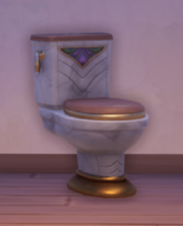 An in-game look at Bellflower Toilet.