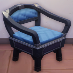 An in-game look at Investigator Armchair.