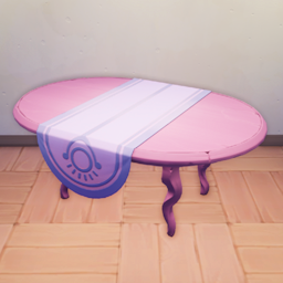 Valley Sunrise Oval Table Berry Ingame.png