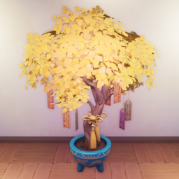 An in-game look at New Year Lucky Wish Tree.