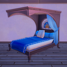 An in-game look at Valley Sunrise Bed.