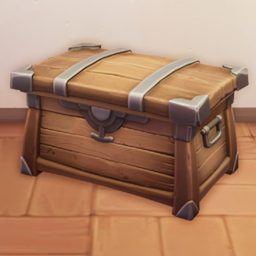 An in-game look at Iron Storage Chest.