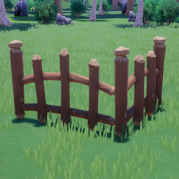 An in-game look at Log Cabin Fence 20x.