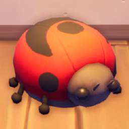 An in-game look at Garden Ladybug Plush.