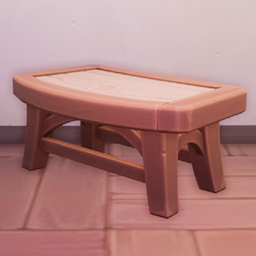 An in-game look at Homestead Small Bench.