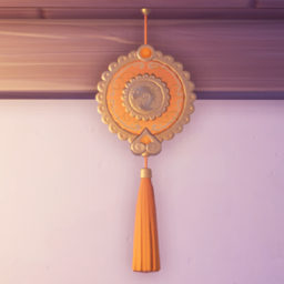 An in-game look at New Year Orange Ornament.