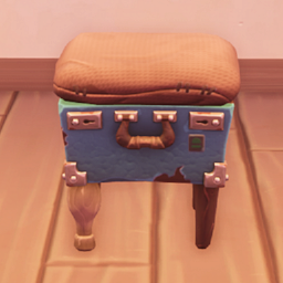 An in-game look at Makeshift Nightstand.