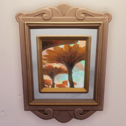 An in-game look at Bellflower Picture Frame.