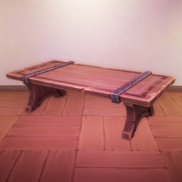An in-game look at Kilima Inn Dining Table.