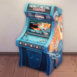 An in-game look at Rage Against the Arcade Machine.
