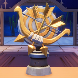 An in-game look at Gold Hunting Trophy.
