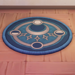 An in-game look at Moonstruck Small Rug.