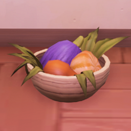 An in-game look at Kilima Fruit Basket.