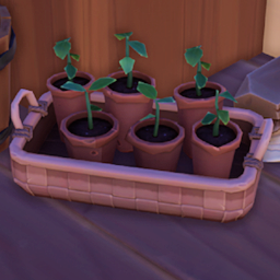 An in-game look at Garden Variety Sprout Planter.