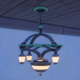 Ranch House Chandelier Calathea Ingame.png
