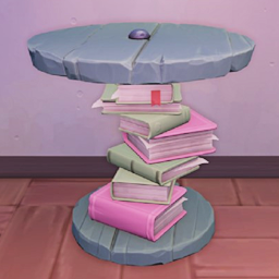 Makeshift Round End Table Calathea Ingame.png