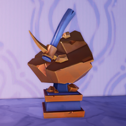 An in-game look at Gold Mining Trophy.