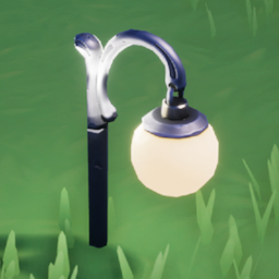 An in-game look at Spring Fever Curved Lamp.