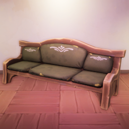 Ein Bild von Sofa aus dem Gasthaus in Kilima im Spiel.