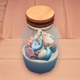An in-game look at Flotsam Sand Art.