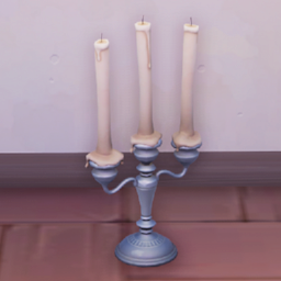 An in-game look at Three-Pronged Candelabrum.