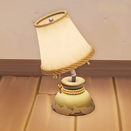 ゲーム内で簡素なランプ（小）がどう見えるか