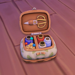 Sewing Basket as seen in-game when open.