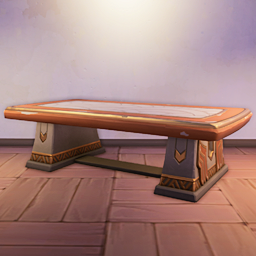 An in-game look at Emberborn Dining Table.