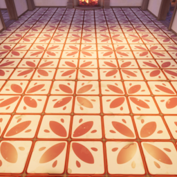 An in-game look at Rose Madder Tile Floor.