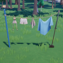 Makeshift Clothesline Shore Ingame.png