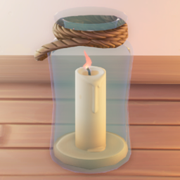 An in-game look at Flotsam Large Candle.