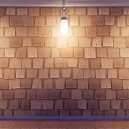 An in-game look at Wood Shingle Siding.