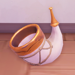 An in-game look at Kilima Drinking Horn.