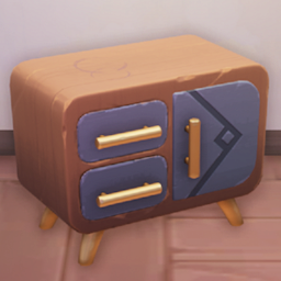 An in-game look at Capital Chic Nightstand.
