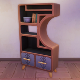 An in-game look at Capital Chic Large Shelf.