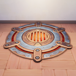 An in-game look at PalTech Large Floor Vent.